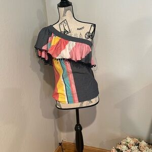 Trina Turk asymmetrical top